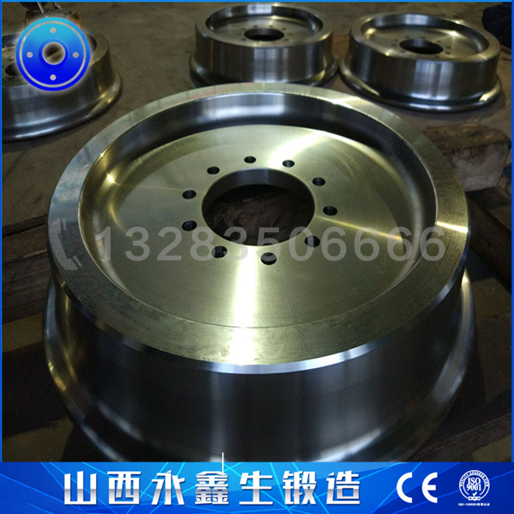 出口ER8材質(zhì)高速火車(chē)輪鍛件